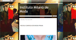 Desktop Screenshot of institutomilano.blogspot.com