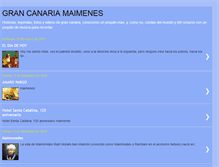 Tablet Screenshot of grancanariamaimenes.blogspot.com