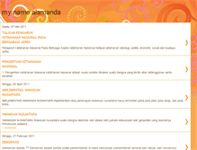 Tablet Screenshot of alamandakartatika.blogspot.com