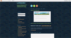 Desktop Screenshot of lichtweiden.blogspot.com