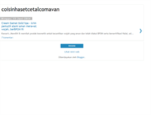 Tablet Screenshot of coisinhasetcetalcomavan.blogspot.com