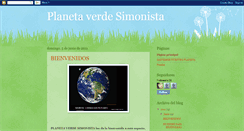 Desktop Screenshot of planetaverdesimonista.blogspot.com