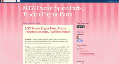 Desktop Screenshot of mtztractor.blogspot.com