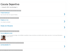 Tablet Screenshot of infocucutadeportivo.blogspot.com