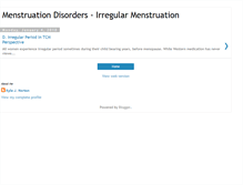 Tablet Screenshot of irregular-menstruation.blogspot.com