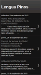 Mobile Screenshot of lenguapinos.blogspot.com