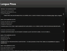 Tablet Screenshot of lenguapinos.blogspot.com