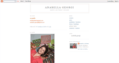 Desktop Screenshot of anabellageorgi.blogspot.com