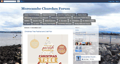 Desktop Screenshot of morecambechurchesforum.blogspot.com