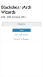 Mobile Screenshot of blackshearmathwizards.blogspot.com