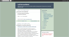 Desktop Screenshot of lista20deauxiliares.blogspot.com