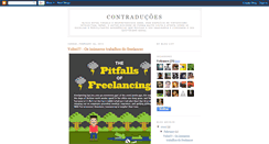 Desktop Screenshot of contraducoes.blogspot.com