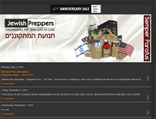 Tablet Screenshot of jewishpreppers.blogspot.com