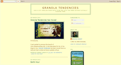 Desktop Screenshot of granolatendencies.blogspot.com
