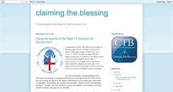 Desktop Screenshot of claimingtheblessing2012.blogspot.com