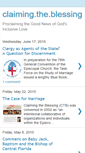 Mobile Screenshot of claimingtheblessing2012.blogspot.com