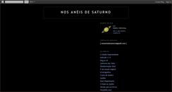 Desktop Screenshot of nosaneisdesaturno.blogspot.com