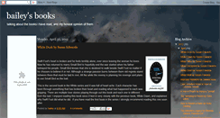 Desktop Screenshot of baysbooks.blogspot.com