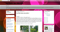 Desktop Screenshot of lepatiodesmornes.blogspot.com