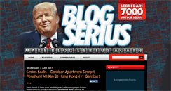 Desktop Screenshot of blogserius.blogspot.com