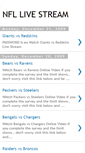 Mobile Screenshot of nfllivefeed.blogspot.com
