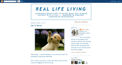 Desktop Screenshot of livinglifereal.blogspot.com