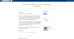Desktop Screenshot of nchn-rebeccaandmembers.blogspot.com