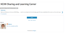Tablet Screenshot of nchn-rebeccaandmembers.blogspot.com