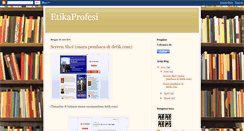 Desktop Screenshot of kelompok-etika.blogspot.com