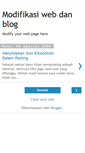 Mobile Screenshot of modifiweb.blogspot.com