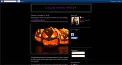 Desktop Screenshot of csulbcrimewatch.blogspot.com