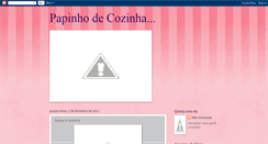 Desktop Screenshot of papinhodecozinha.blogspot.com