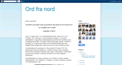 Desktop Screenshot of nordord.blogspot.com