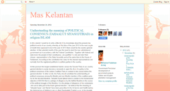 Desktop Screenshot of maskelantan.blogspot.com