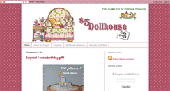 Desktop Screenshot of 5dollardollhouse.blogspot.com
