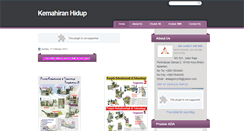 Desktop Screenshot of kemahiranhidup4u.blogspot.com