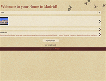 Tablet Screenshot of madridapartments.blogspot.com