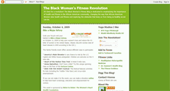 Desktop Screenshot of blackgirlfitrevolution.blogspot.com