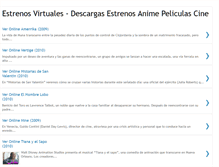 Tablet Screenshot of estrenosvirtuales.blogspot.com