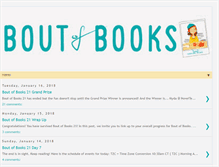 Tablet Screenshot of boutofbooks.blogspot.com