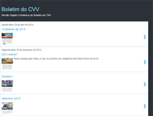 Tablet Screenshot of boletimdocvv.blogspot.com