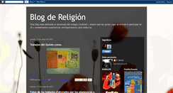 Desktop Screenshot of cardonalreligion.blogspot.com