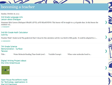 Tablet Screenshot of becomingateacher-em.blogspot.com
