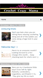 Mobile Screenshot of crochetcrazymama.blogspot.com