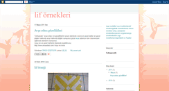 Desktop Screenshot of lifornekleri.blogspot.com