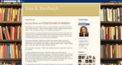 Desktop Screenshot of mslisahardwick.blogspot.com