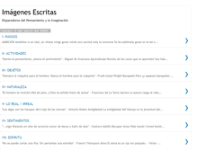 Tablet Screenshot of imagenesescritas.blogspot.com
