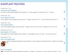 Tablet Screenshot of eggplant-recipes.blogspot.com