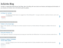 Tablet Screenshot of 3x3links.blogspot.com