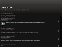 Tablet Screenshot of linuxecia.blogspot.com